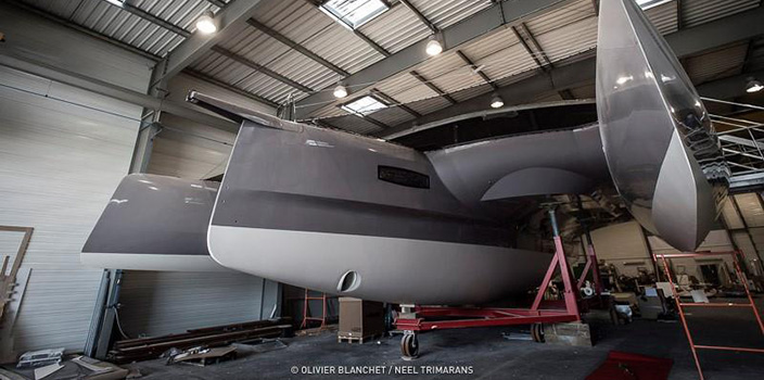 MAX POWER boat thrusters Partners with NEEL TRIMARANS