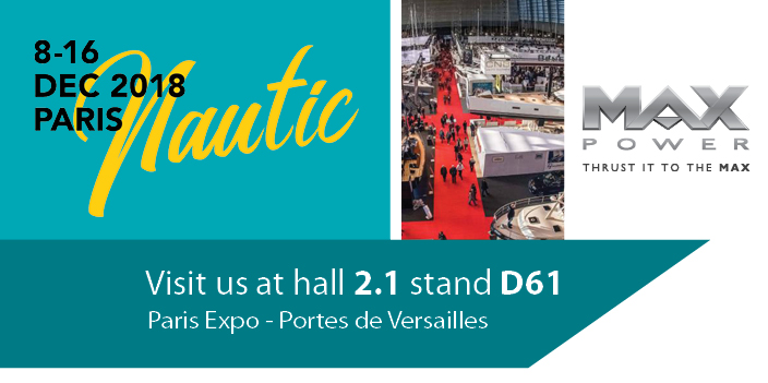 MAX POWER at Salon Nautique de Paris 2018