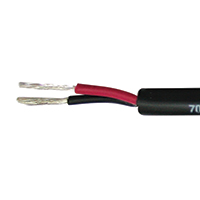 [] Marine Cable, Twin core, Tinned, 2x1,5mm2, black image