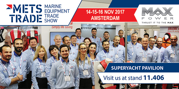 MAX POWER at METS TRADE 2017 - SuperYacht Pavilion Image