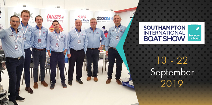 MAX POWER made quite an impression during Southampton’s International Boat Show 2019! Image