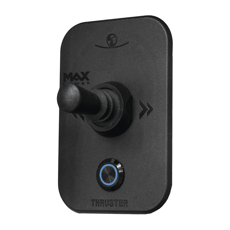 MAX POWER Joystick 2 Directions, for Tunnels Thrusters, Black